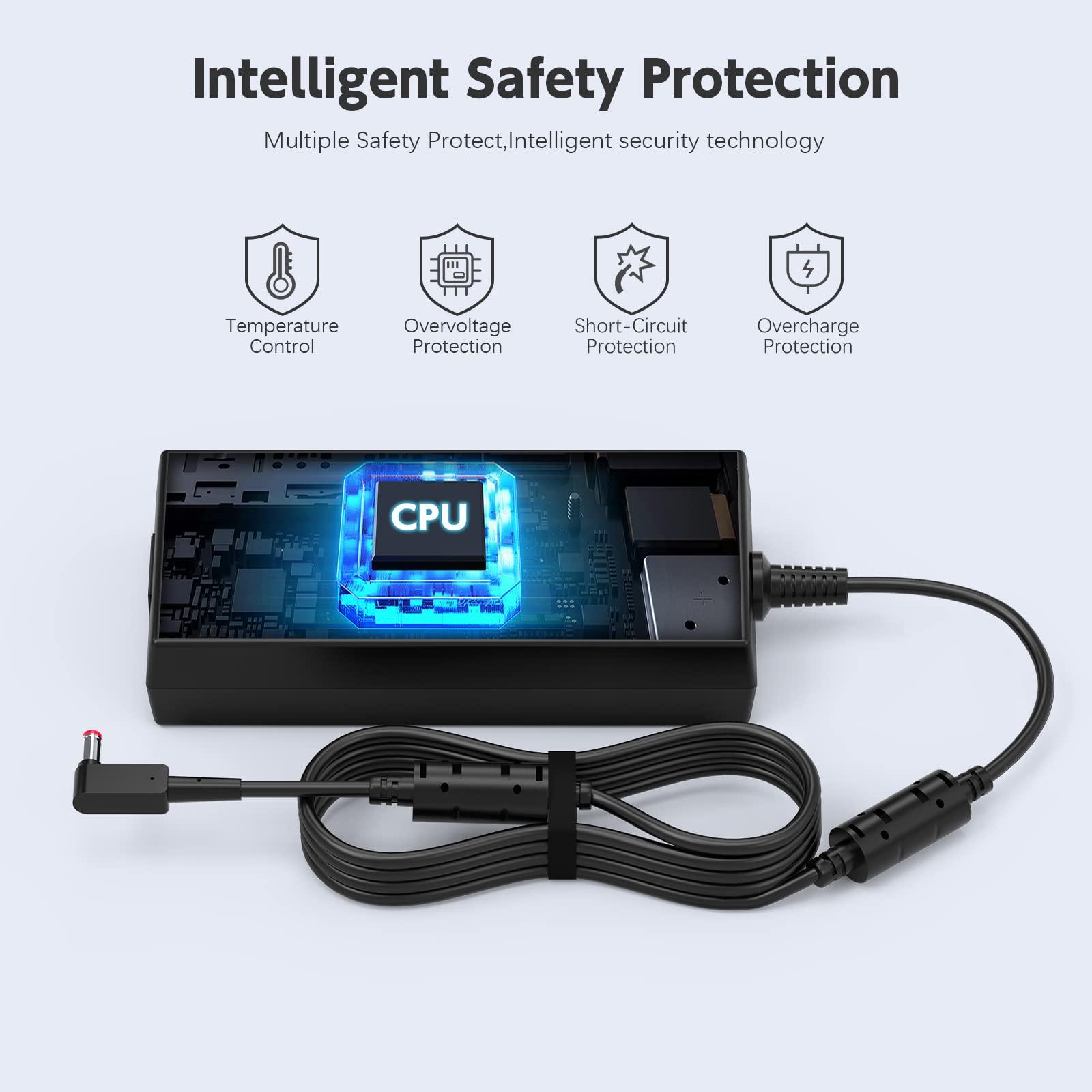 shefor 180W 19.5V 9.23A Chargeur Adaptateur Secteur pour